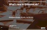 What’s new in GrimoireLab? - GitHub Pages · Graal leverages on and extends the functionalities of GrimoireLab, a strong free software tool developed by Bitergia, a company devoted