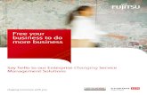 Free your business to do more business - Fujitsu€¦ · 1 Fujitsu are helping organisations around the world accelerate their digital journey with confidence and less risk – helping