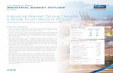 Industrial Market Strong Despite a Break From Record Activity · U.S. Research Report INDUSTRIAL MARKET OUTLOOK Q1 2017 Industrial Market Strong Despite a Break From Record Activity