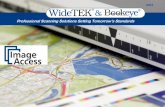WideTEK & Bookeye: Scanning Solutions Setting Tomorrow's ... · reprographics, copy services, press clipping services as well as in universities, libraries, AEC and government offices.