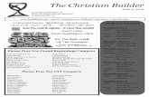 The Christian Builder - Clover Sitesstorage.cloversites.com/firstchristianchurch12/documents/...2016/06/09  · The Christian Builder June 9, 2016 A weekly publication of First Christian