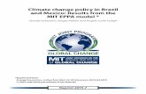 Climate change policy in Brazil and Mexico: Results from ... · Climate change policy in Brazil and Mexico: Results from the MIT EPPA model Claudia Octavianoa,⁎, Sergey Paltseva,