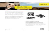 DRIVE SAFE SOUND GREAT/media/Product Documentation/Jabra...Guided set-up and pairing lets you quickly connect to the Jabra tour. built-in motion sensors detect when you are in your