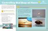 18 Bed bugs - IN.gov DIY ISDH.pdf · bed bugs from your home is to hire a licensed pest management professional (PMP). Follow these techniques to help reduce the numbers of bed bugs