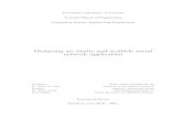 Designing an elastic and scalable social network applicationpvr/MemoireDeCosterGhilain.pdf · Louvain School of Engineering Computing Science Engineering Department Designing an elastic