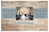 Celebrate Your Marriage › 2950 › documents › 2017 › 1… · Celebrate Your Marriage The evening will include: 5 p.m. Appetizers provided, drinks available at cash bar 6 p.m.