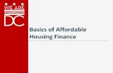 Basics of Affordable Housing Finance - | dmped · Rental Income Is Lower For Projects That Include Affordable Housing 2 Rental Income for Market Rate ... • Tenant Opportunity to