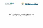 PACE Financing Opportunities in the Affordable Housing Sectorblogs.edf.org/texascleanairmatters/files/2016/11/...PACE Financing Opportunities in the Affordable Housing Sector 2 Author