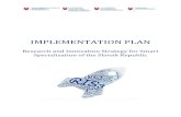 IMPLEMENTATION PLAN - OP VaI...definition of the RIS3 areas of specialisation under the entrepreneurial discovery process (“EDP”), i.e. the RD&I areas are defined on the basis