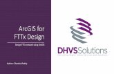 ArcGIS for FTTx Design - Esri › library › userconf › dev... · ArcGIS for FTTx Design Design FTTx network using ArcGIS Author: Chandra Reddy. FTTx •Fiber to the Home (FTTH)