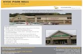 Commercial Property Leasing & Management - The Azarian Group€¦ · HYDE PARK MALL Route 9, Hyde Park, NY 12538 Prime Shopping Center Space Available 2,140—16,190 square feet available