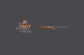 packages - The Curry Design Studio...Social media banners x 3 Website homepage design concept** Email signature Tagline Industry / competitor research Mood board A4 8 page corporate
