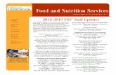Food and Nutrition Services - dese.mo.gov2018-2019 FNS’ Staff Updates. THIS ISSUE: DESE FNS Staff Updates . 1. Flexibility for Co-mingled Pre-K Meals . 2. MO Team Nutrition Programs