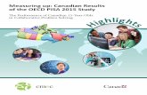 Measuring up: Canadian Results of the OECD PISA 2015 Study · The PISA 2015 framework defines collaborative problem solving through four individual problem- solving processes and