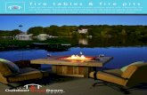 fire tables & fire pits - Hearth N Home€¦ · fire tables & fire pits. Light up the night and add ambiance to your outdoor space with a beautiful fire pit or fire table. These glowing