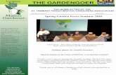 The GARDENGOER - LSU AgCenter/media/system/d/c/b/9... · I hope you all find these tips as interesting as I do! Now on to some business. What a great spring seminar put on by the
