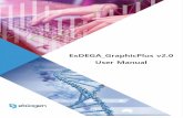 ExDEGA GraphicPlus v2.0 User Manual · 2019-09-19 · - 3 - Introduction ㈜이바이오젠에서 개발한 ExDEGA_GraphicPlus v2.0은 생명공학 데이터에 대한 각화 기능들을