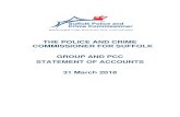 THE POLICE AND CRIME COMMISSIONER FOR SUFFOLK GROUP AND ... · This Narrative Report provides information about the Office of the Police and Crime Commissioner for Suffolk and Suffolk