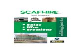 Sales Hire Erections - Scaffolding, scaffold hire ... Brochure.pdf · the Standard along the length of the scaffolding Weight (Kg) 0.8 End Tow Board Bracket End Toeboard brackets