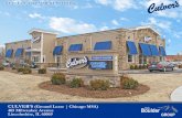 CULVER’S 40 - Boulder Group › media › pdf › Culvers (GL) - Lincolnshire, I… · Culver’s is a privately owned and operated fast casual restaurant chain that operates primarily