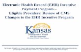 Overview of the EHRIP Program...MU – Meaningful Use R & A – CMS Registration and Attestation System SMHP – State Medicaid HIT Plan 2 The Division of Health Care Finance shall