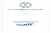 Kentucky State Medicaid Health Information Technology Plan · State Medicaid Health Information Technology Plan 2018 Annual Update Version 3.0 Date of Submission to CMS: February