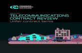 FEBRUARY 2016 TELECOMMUNICATIONS CONTRACT REVIEW · 2018-07-09 · Report on Commerce Commission review of telecommunications contracts for compliance with Unfair Contract Terms rules