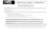 Photography Syllabus - Ms. Pugh Raymore-Peculiar Art Course Description: Using the artistic eye through