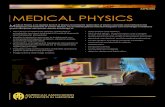 AAPM.ORG MEDICAL PHYSICS · 2019-04-15 · MEDICAL PHYSICS AAPM.ORG • the science of healthcare delivery, particularly in ensuring the accuracy and safety of medical diagnostic