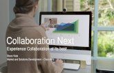 Collaboration Next - Cisco - Global Home Page...23.8% YoY 14.1% YoY 12+ Million Registered hosts worldwide Meeting attendees per month 1+ Million Active hosts per month Meeting minutes