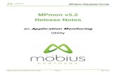 MPmon Release Notes for v5.1 · 2019-06-24 · 1.1.3. MPmon v5.2.0 ... applications and notifies administrators when exceptions occur. Deploying MPmon to each server where the application