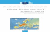European Drought Observatory€¦ · European Drought Observatory . User Meeting, 11-12 October 2018 . Jonathan Spinoni, Carolina Arias Muñoz, Dario Masante, Niall McCormick, Jürgen