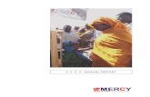 2004 ANNUAL REPORT - Mercy Malaysia · our own drug related challenges, the less privileged in the remote jungles of Borneo and islands off Sabah, as well as our tsunami victims.