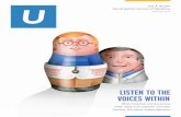 LISTEN TO THE VOICES WITHIN - UCLA Health...LISTEN TO THE VOICES WITHIN Share Your Thoughts with Us Like us or not, we want to hear from you. Your input is important, so please give