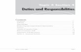 Duties and Responsibilities - Global Training Institute › global_training_institute...Topic 4 – Contract Administration Section 4 – Duties and Responsibilities Version 1.0 May