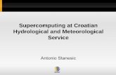 Supercomputing at Croatian Hydrological and Meteorological ... · Top time consuming applications on supercomputer Viking Downloading of the LBC files ~ 30 minutes (done at 03:25