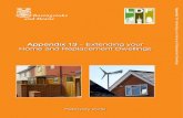 Appendix 13 - extending your home and replacement dwellings · Appendix 13 – Extending your Home and Replacement Dwellings February 2012 Appendix 13 – Extending your Home and
