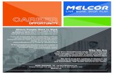 CAREER - Melcor Developments · CAREER OPPORTUNITY Where People Want to Work Melcor is the proud winner of Alberta’s Best Workplaces 2015 with a proven track record of caring for