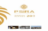 PSiRA - National Government...Private Security Industry Regulatory Authority Annual Report 2018/2019 9 I would like to point out some projects championed by PSiRA in the 2018/2019