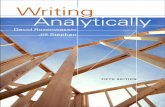 THE ANALYTICAL FRAME OF MIND: INTRODUCTION TO · v UNIT I THE ANALYTICAL FRAME OF MIND: INTRODUCTION TO ANALYTICAL METHODS 1 CHAPTER 1 Analysis: What It Is and What It Does 3 CHAPTER