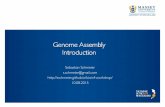 Sebastian Schmeier 10.08 - Amazon S3 · • Genome assemblies and de Bruijn graphs Sebastian Schmeier 3. 4 Scientiﬁc question Experimental design Run the experiment Assess data