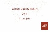 Global Quality Report€¦ · 22/06/2020  · and sustaining the quality of AHFs prevention program. Africa Bureau accounts for a larger share in the cumulative number of people tested