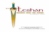 Welcome to the Player’s guide to Leshan. Leshan is my › public › Books › rpg.rem.uz › RuneQuest › RQ Mong… · I will be giving you a brief overview of the world at large