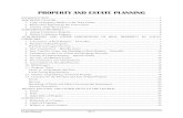 PROPERTY AND ESTATE PLANNING - Amazon S3s3.amazonaws.com › ... › Section_4_-_Property_and_Estate_Planning.… · 2014-08-15 · Property and estate planning issues may involve