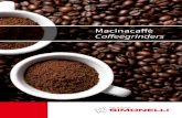 Macinacaffè Coffeegrinders - Simonelli USA · Nuova Simonelli S.p.A. Via M. D’Antegiano, 6 62020 Belforte del Chienti Macerata Italy tel. +39.0733.9501 fax +39.0733.950242 videoconf.