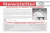 Newsletter WORLD TANG SOO DO ASSOCIATION...Winter/Spring 2011-2012 visit for world and regional information WTSDA News 3 30 YEARS+ ANNIVERSARY RECIPIENTS The World Tang Soo Do Association