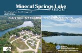 Mineral Springs Lake Resort & Campground 160 Blue Gill Rd ... · Peebles, OH 45660 Sale Price TBD Sale Date Acres 573.7 Sites 424 Price Per Site TBD Amenities Lake, Marina,11 Structures,