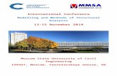 Sibstrin€¦ · Web viewInternational Conference Modelling and Methods of Structural Analysis 13-15 November 2019 М oscow State University of Civil Engineering 129337, М oscow,