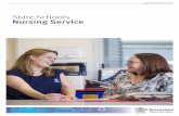 State Schools Nursing Service brochure - Education...How are nursing services requested? The principal, in consultation with the parent or carer, will complete a Student referral –