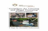 Guidelines for Littering and Illegal Dumping … › wp-content › uploads › ...itle 30, Chapter 25 Covers littering and illegal dumping on Commis- sion-owned or controlled property
